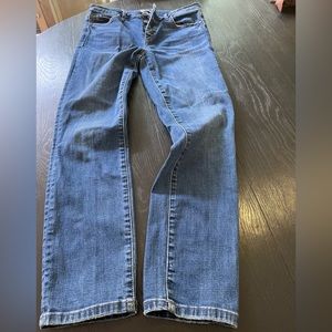 Sam Edelman 4 button, Kitten Straight denim